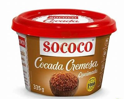 Cocada Cremosa Queimada Sococo 335g