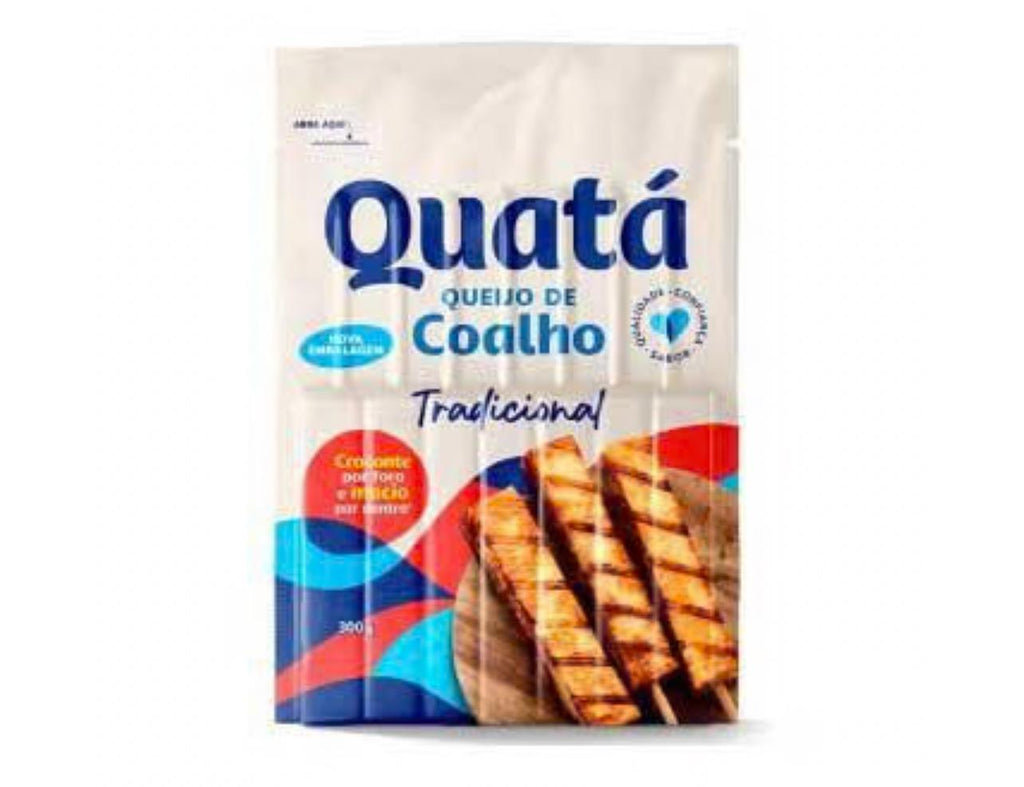 Queijo coalho espeto Quata 340g (resfriado)