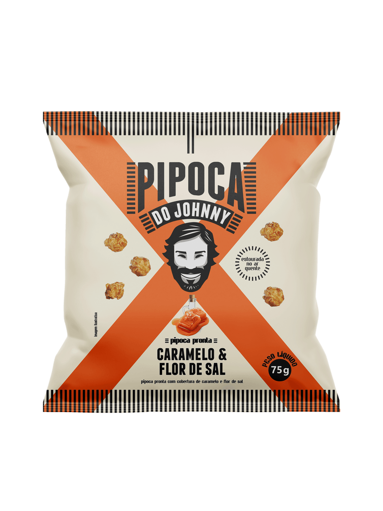 Pipoca do Johnny Caramelo & Flor de Sal 75g