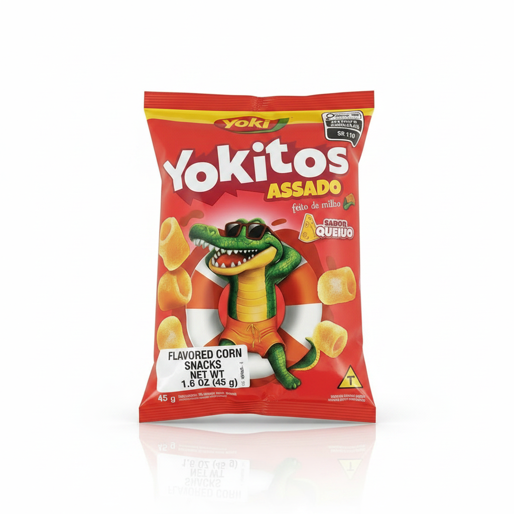 Salgadinho Yokitos Tubinho de Queijo 45g