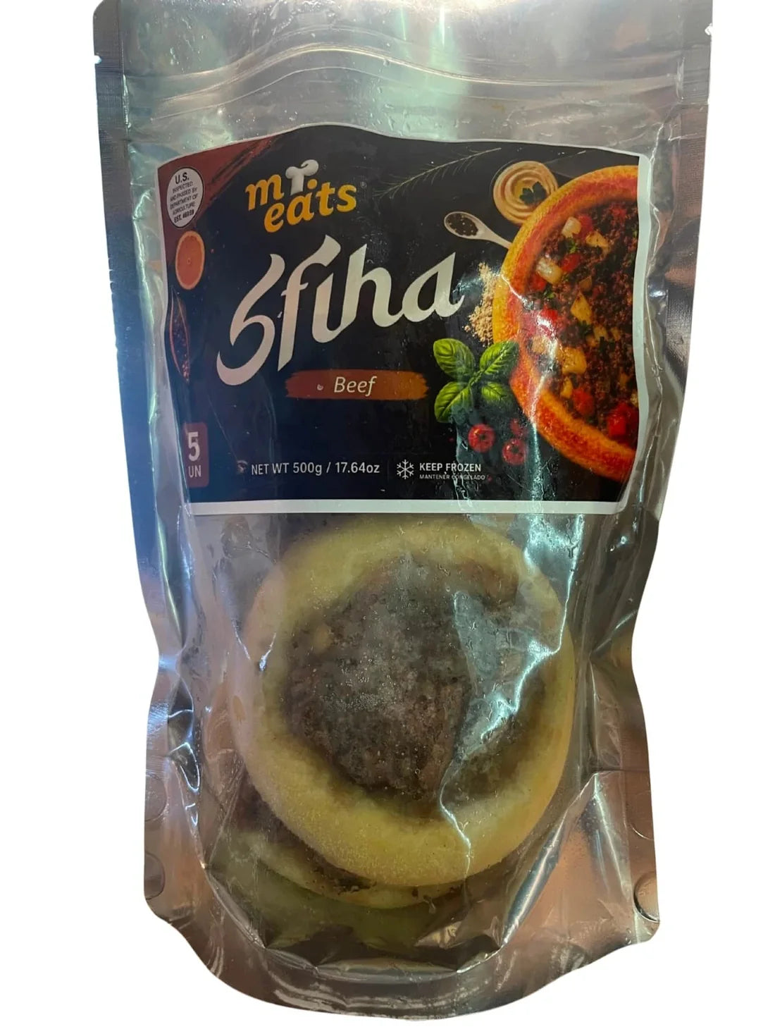 Esfiha de Carne Mr Eats 500g (5 unidades)