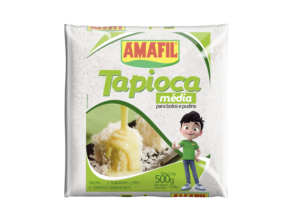 Tapioca Granulada Média Amafil 500g