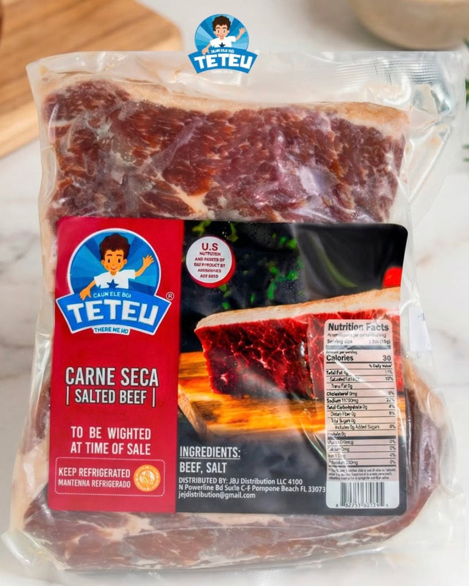 Carne Seca Bella TETEU (refrigerado) ($15.49/LB)