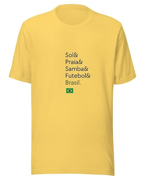 Unisex t-shirt - Brasil - Tamanho M