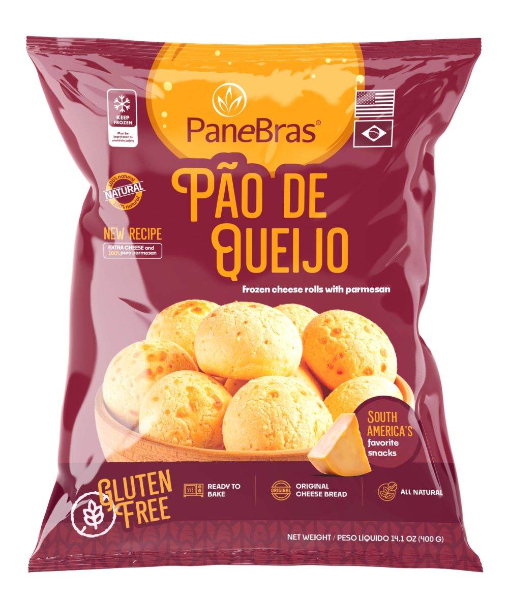 Pão De Queijo Tradicional PaneBras- 400gr (congelado) - Nova embalagem