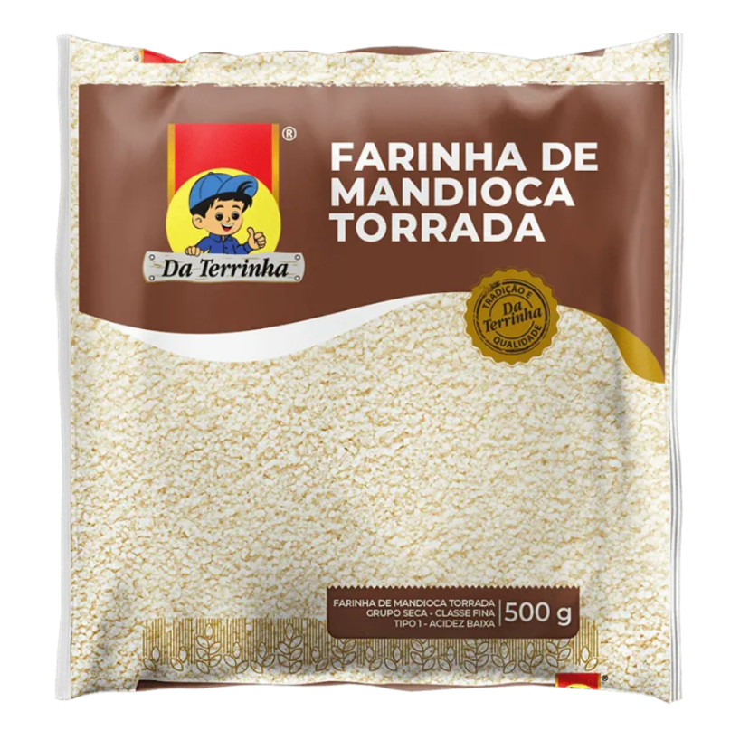 Farinha de Mandioca Torrada Da Terrinha 500g