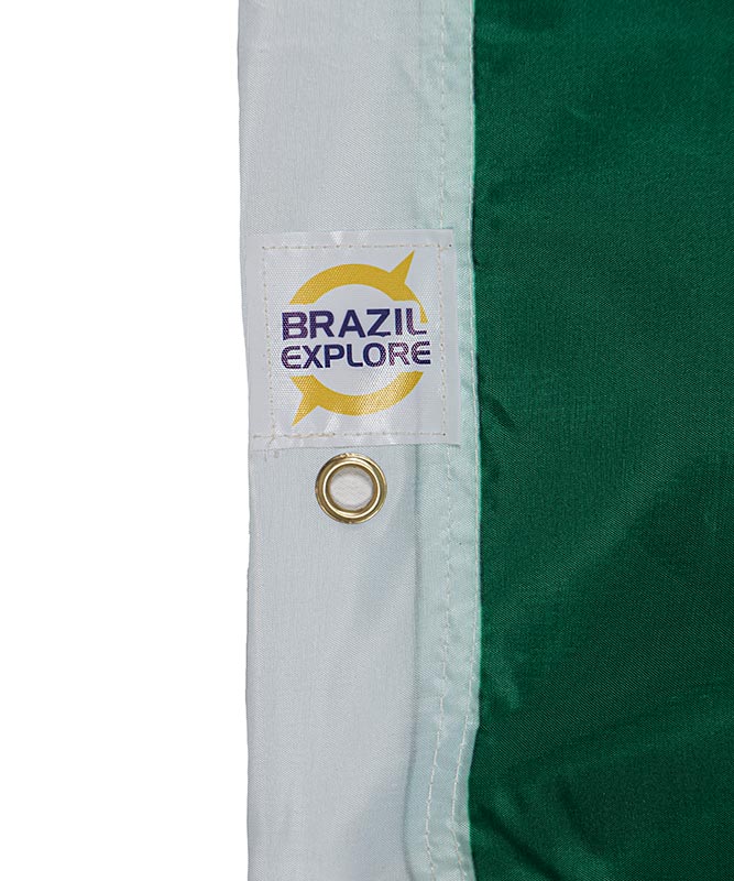 Brazil Flag 3x5 Feet Oxfor Fabric – Durable & Fade-Resistant for Indoor & Outdoor Use
