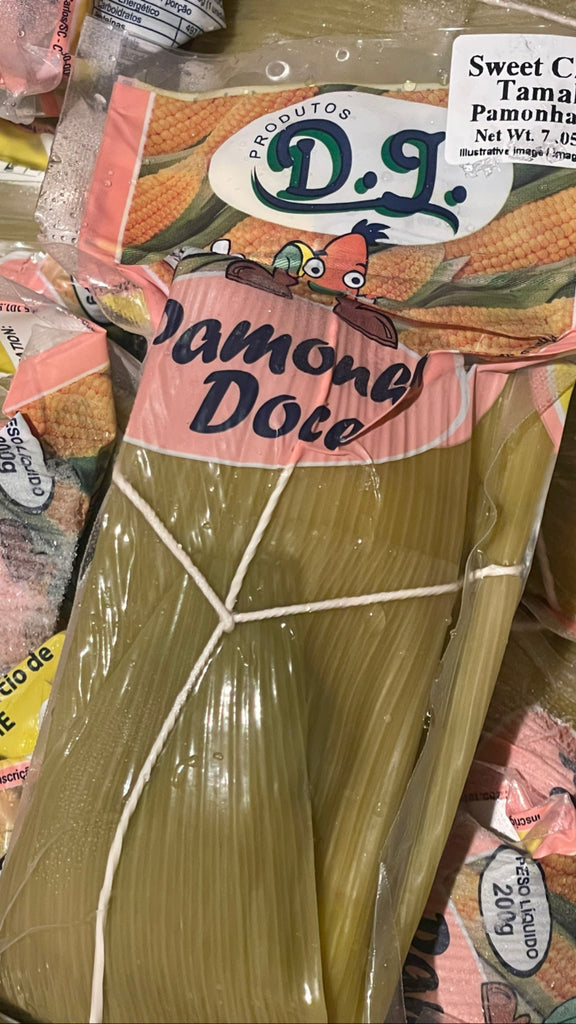 Pamonha de Milho Doce com queijo DJ 200g (1 unidade)