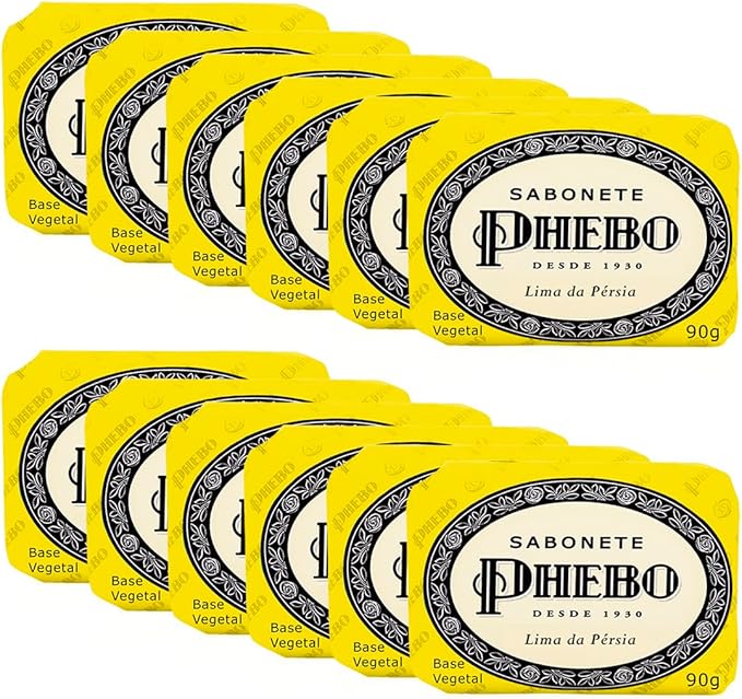 Sabonete Phebo Lima da Persia 90g (12 unidades)