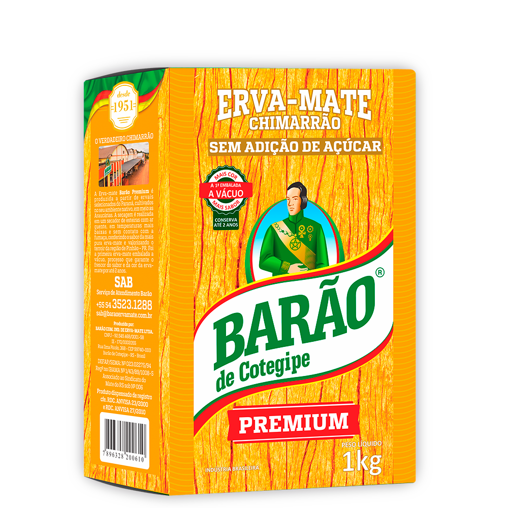 Erva Mate Barao Premium 1 kg