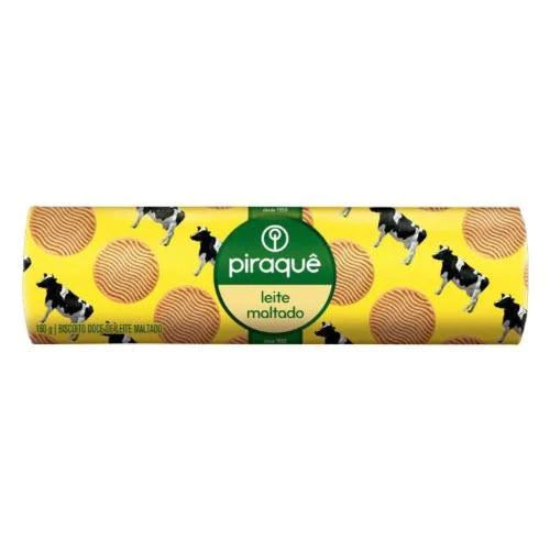 Biscoito Leite Maltado Piraquê 132g