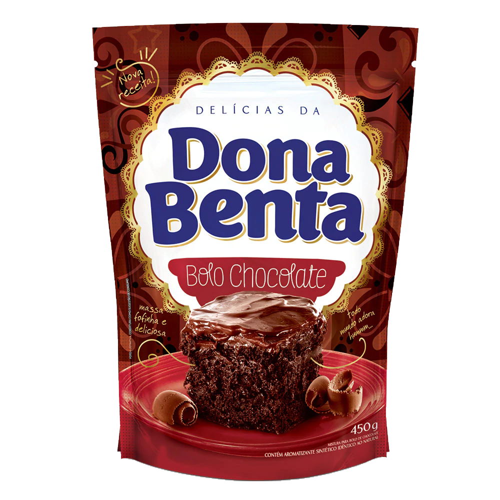 Mistura para Bolo Chocolate Dona Benta 450g