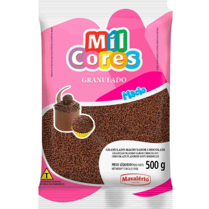 Chocolate Granulado Macio Mil Cores 500g