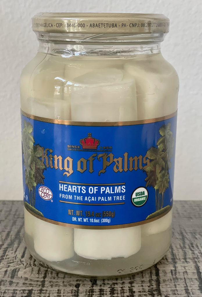 Palmito Açai - King of Palms (Hearts of Palm) 300g drenado