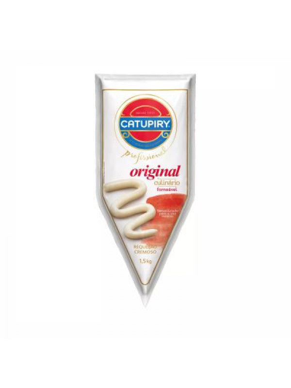 Requeijão Cremoso Catupiry bisnaga 1,5 kg (refrigerado)