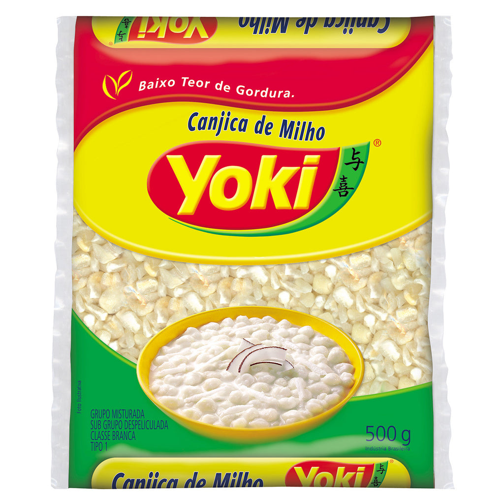 Canjica de Milho Branco (cristal) Yoki 500g