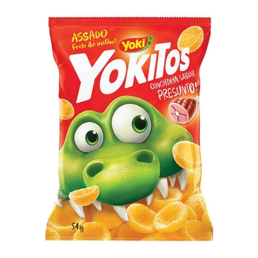 Salgadinho Yokitos Conchinha Presunto 54g