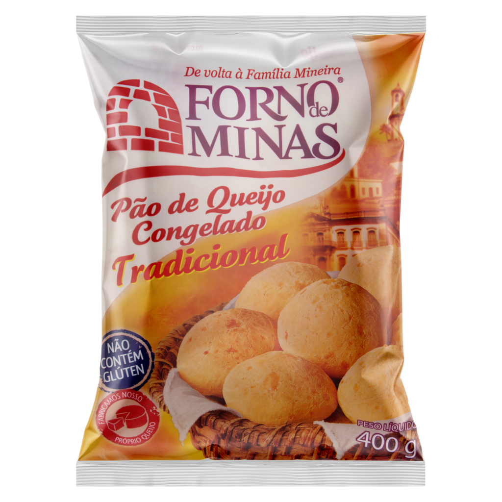 Pão De Queijo Tradicional Forno de Minas 400gr (congelado)