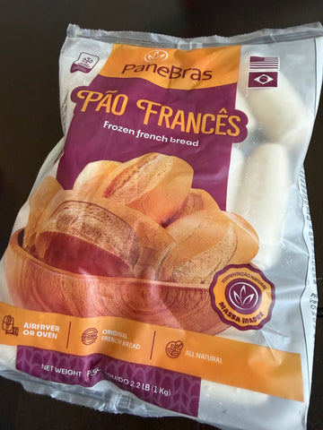 Pão Francês Tradicional 1kg Panebras (congelado)