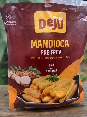 Palitos de Mandioca pré assado  (Yuca Fries) Deju  600g - congelado