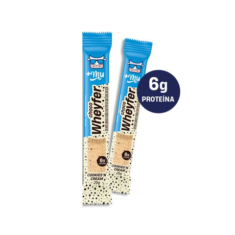 Chocowheyfer  +MU - Cookies & Cream 25g   (2 unidades)