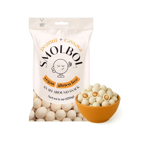 Ovinhos de Amendoim SmolBol 6.0oz 170g - Compre 3 e Leve 4