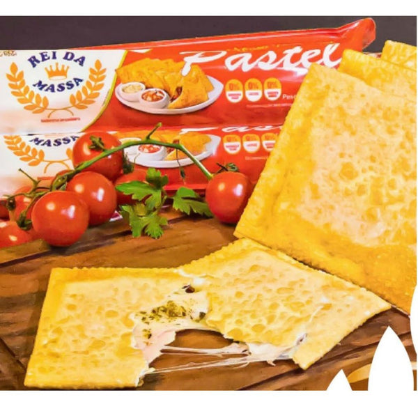 Massa de Pastel Rolo 500g  Rei da Massa (refrigerado)