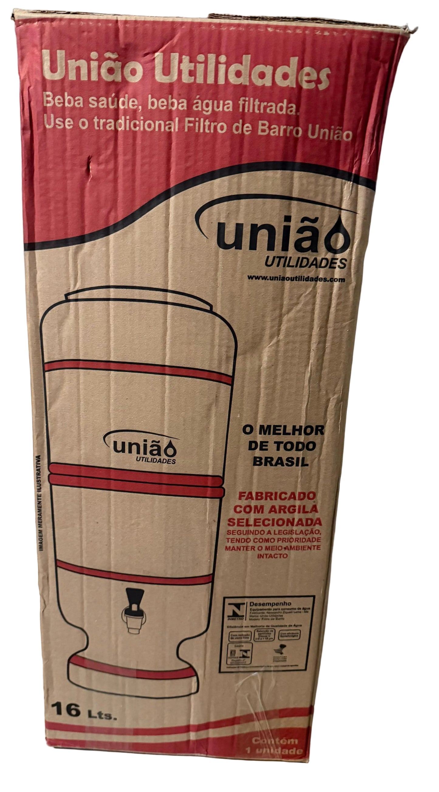 Filtro de Barro nr 4 16L Uniao