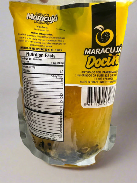 Polpa de Maracuja com SEMENTE 16oz (454g)  refrigerado