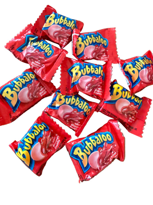 Bubbaloo Morango (pacote com 10)