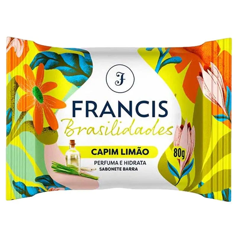 Sabonete Francis Brasilidades Capim-Limão 80g