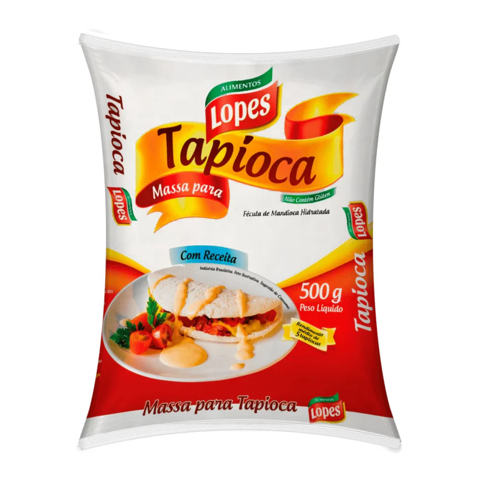 Tapioca Hidratada Lopes 500g