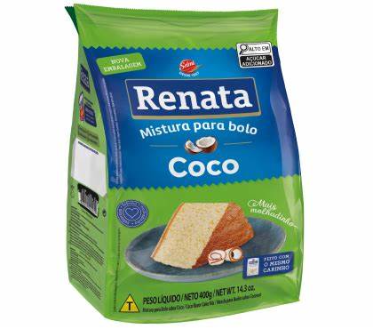 Mistura para Bolo Coco  Renata 400g