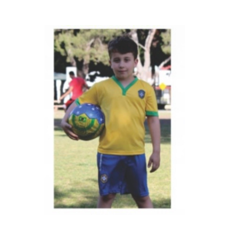 Conjunto Infantil - Camiseta Brasil + Shorts