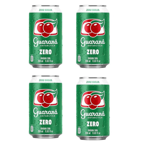 Guaraná Zero Lata (4 unidades)