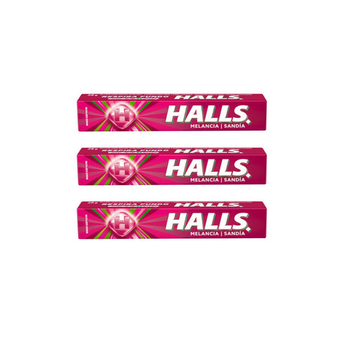 Halls Melancia 28g ( 3 unidades)