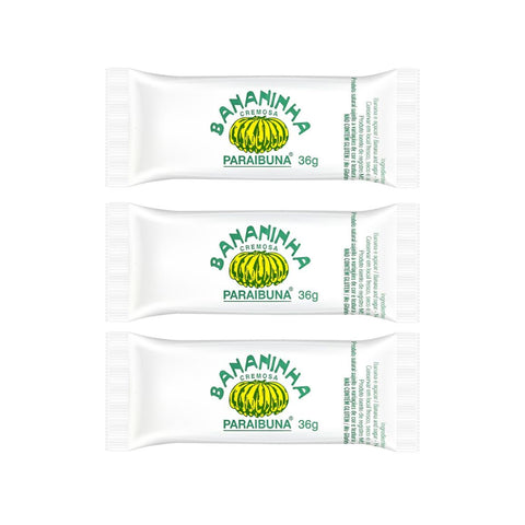 Bananinha Paraibuna 36g ( 3 unidades)