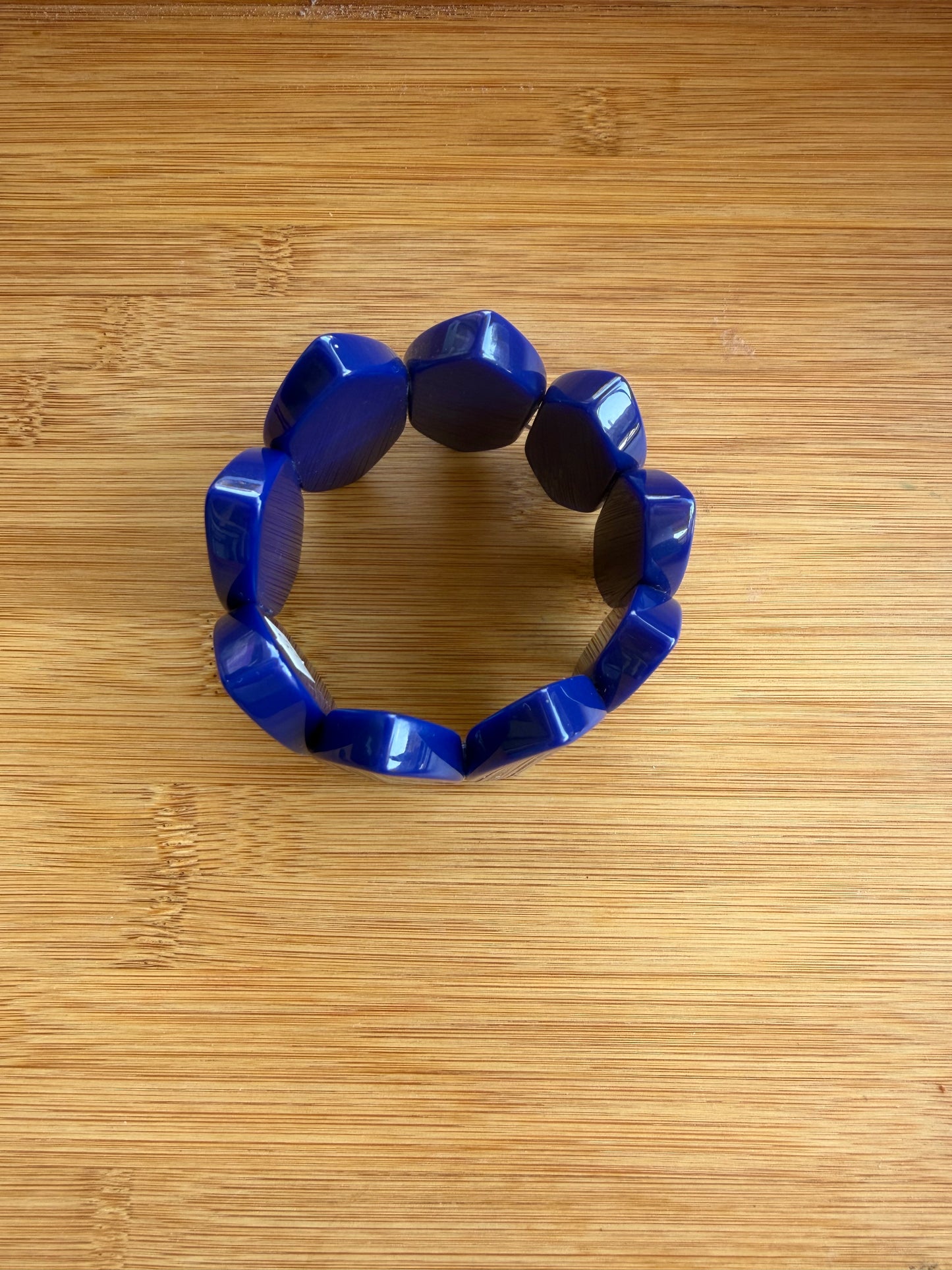 Pulseira Resina Azul