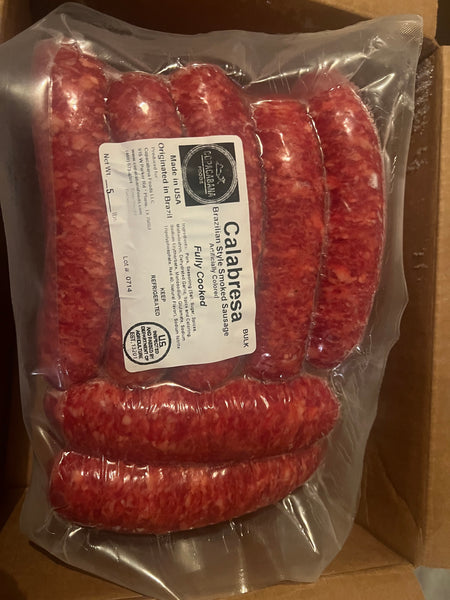 Linguiça Calabresa Copacabana  (Congelado) FOOD SERVICE 5LB