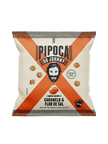 Pipoca do Johnny Caramelo & Flor de Sal 75g