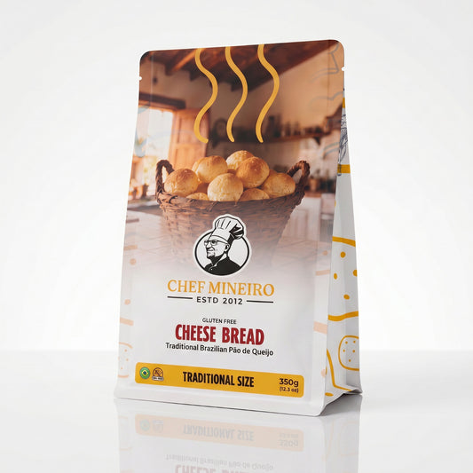 Pão De Queijo Tradicional Chef Mineiro - 350 gr (congelado)