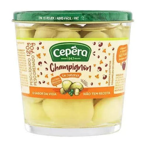Cogumelos em conserva Cepera vidro 70g