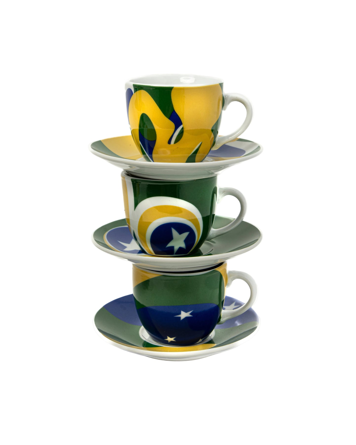 Espresso Coffee Brazil 12 Pieces Set