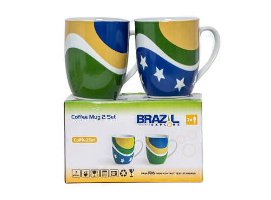 Brazil Coffee Mug - 2 Piece SetCoffee Mug 2 set