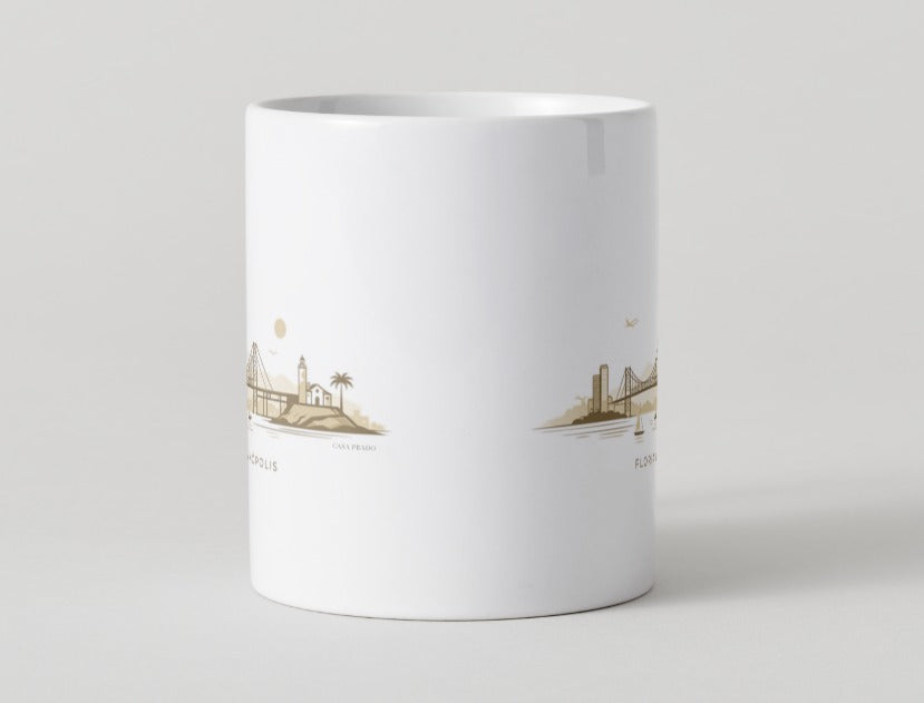 Florianopolis - Caneca em cerâmica