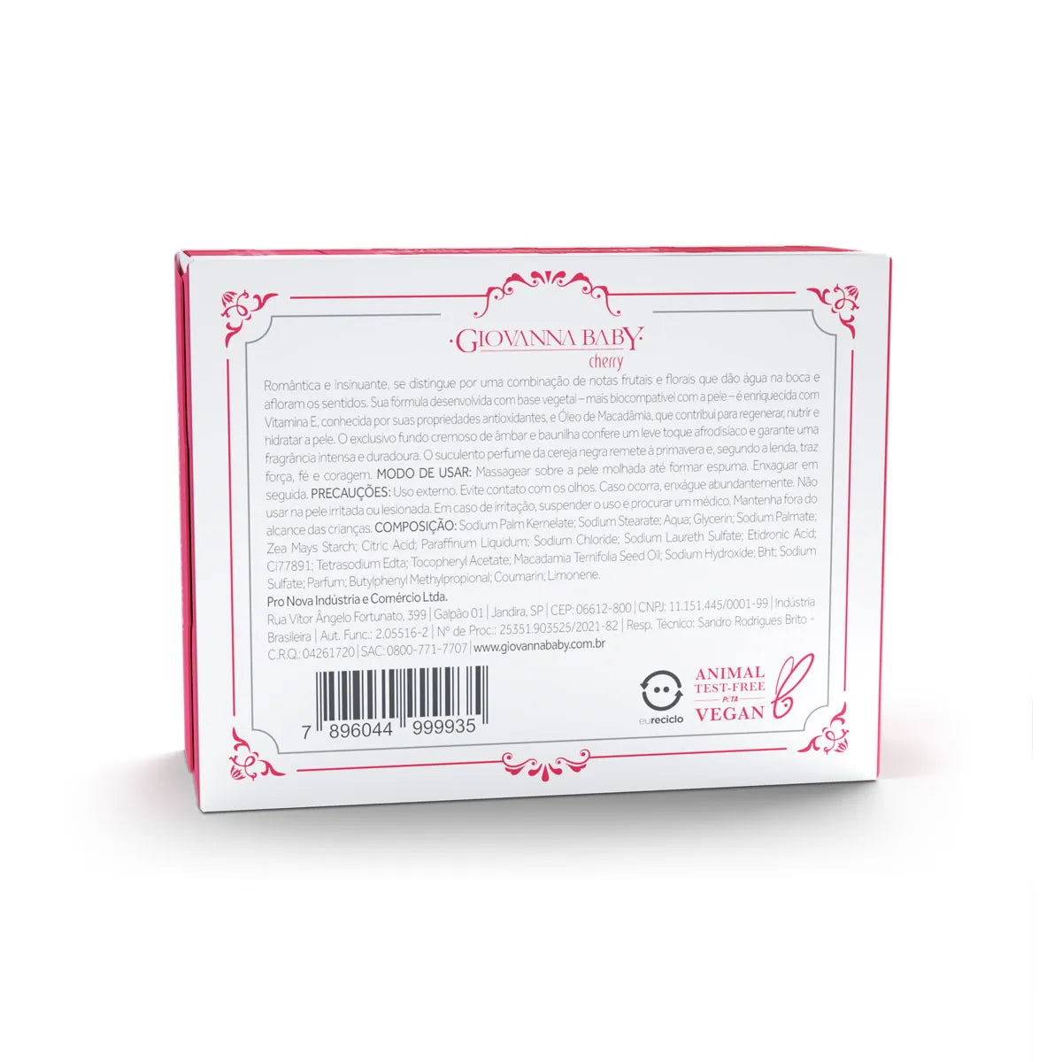 Sabonete Giovanna Baby Cherry 90g