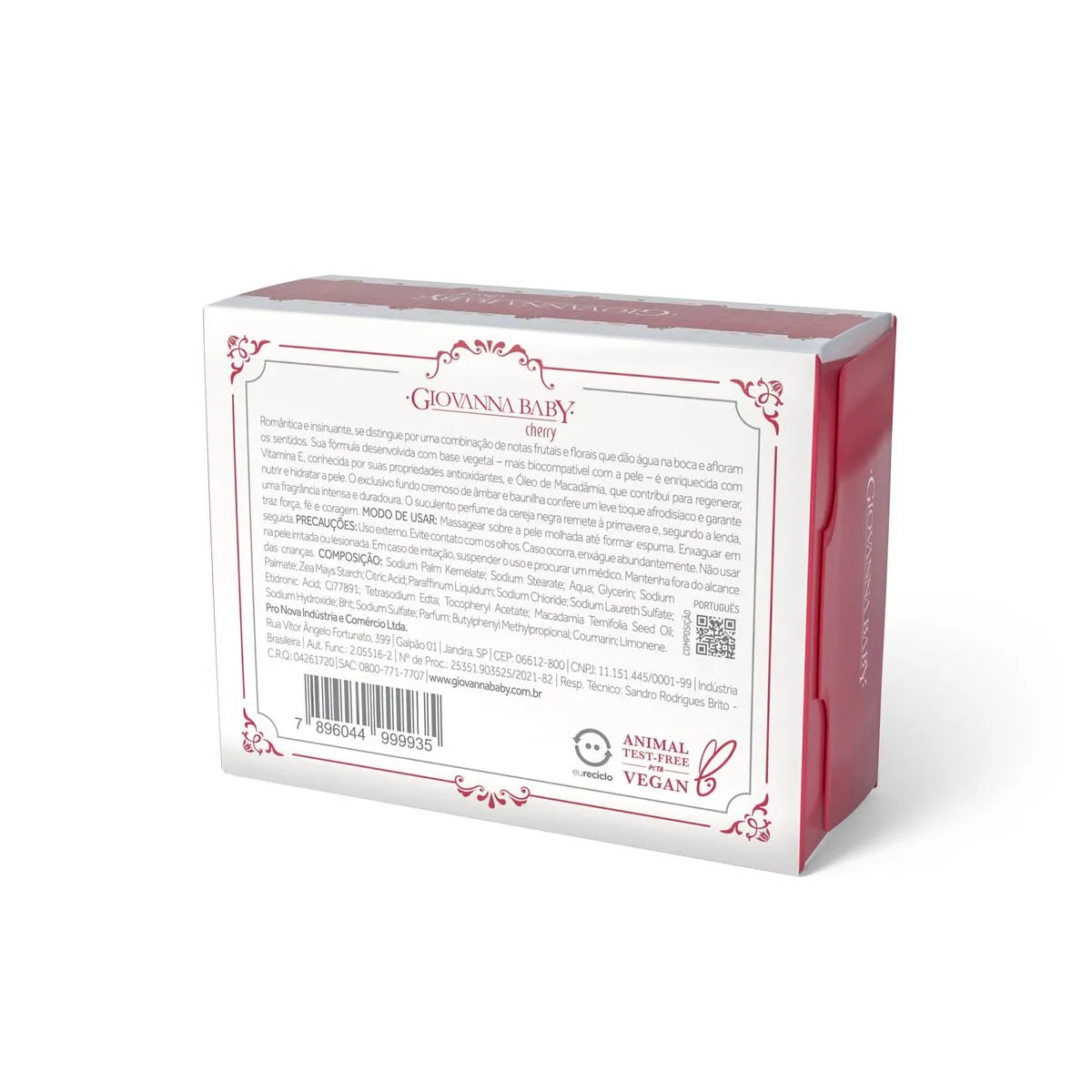 Sabonete Giovanna Baby Cherry 90g