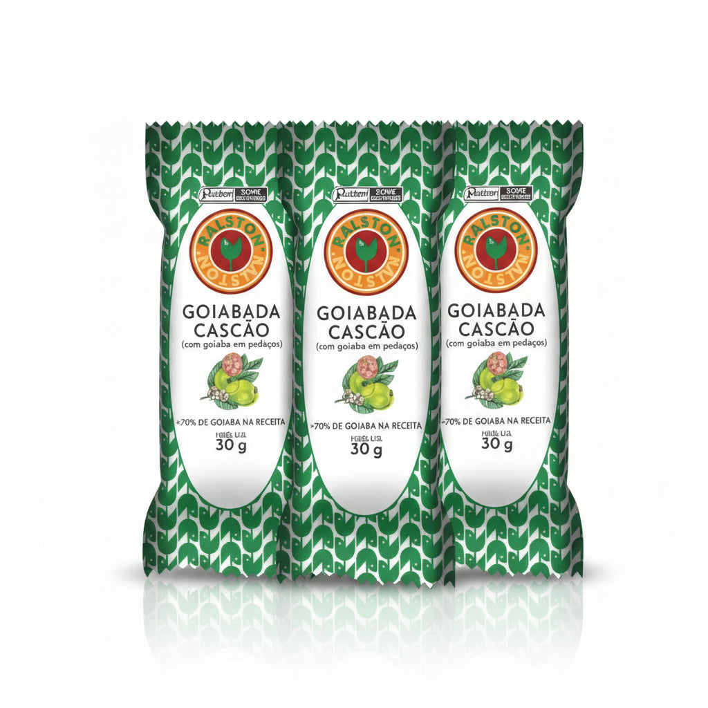 Goiabada Cascao Ralston 3 x 30g ( 3 unidades)