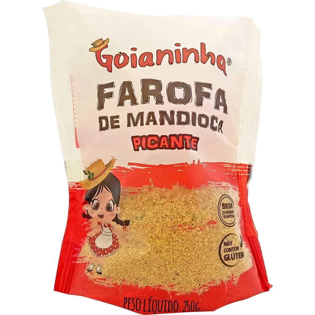 Farofa de Mandioca Picante D'Goias Goianinha 250g