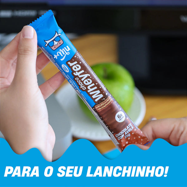Chocowheyfer  +MU - Chocolate com avelã 25g   (2 unidades)